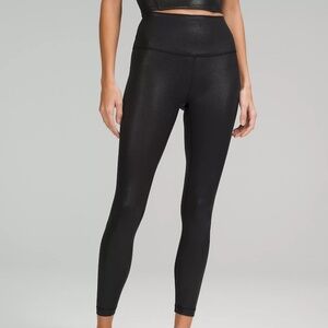 Lululemon Wunder Train High-Rise Tight 25" Foil